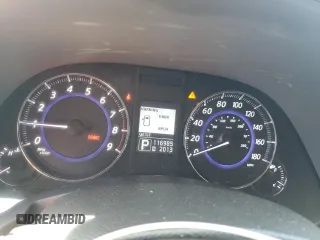 2014 Infiniti QX70 with VIN JN8CS1MW1EM410600, listed as a Copart auction lot 54410295 with 116,985 mi miles and Salvage Title. Bid and sale history available at carsss.com. Image 9.