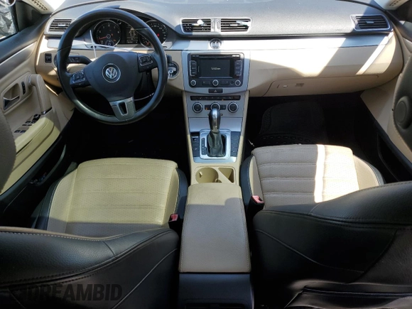 2013 Volkswagen CC Lux with VIN WVWRN7AN4DE546711, listed as a Copart auction lot 52673205 with 106,700 mi miles and Salvage Title. Bid and sale history available at DreamBid. Image 8.