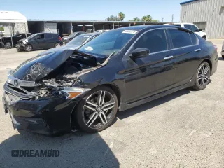2016 Honda Accord Sport with VIN 1HGCR2F58GA212703, listed as a Copart auction lot 58450825 with 234,923 mi miles and Salvage title. Bid and sale history available at DreamBid. Image 1.