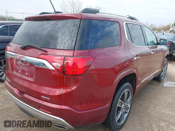 2017 GMC Acadia Denali z VIN 1GKKNXLS1HZ254537, wystawiony jako IAAI lot #42091751 z przebiegiem 87 249 mil mil oraz . Historia ofert i sprzedaży dostępna na DreamBid. Obrazek 4.