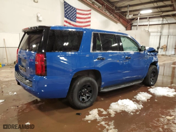 2016 Chevrolet Tahoe Commercial with VIN 1GNSKDEC5GR364103, listed as a Copart auction lot 44195535 with 127,677 mi miles and Salvage Title. Bid and sale history available at carsss.com. Image 3.
