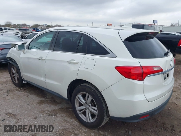 2014 Acura RDX Tech Pkg with VIN 5J8TB3H50EL004274, listed as a IAAI auction lot 41700055 with 163,318 mi miles. Bid and sale history available at carsss.com. Image 3.