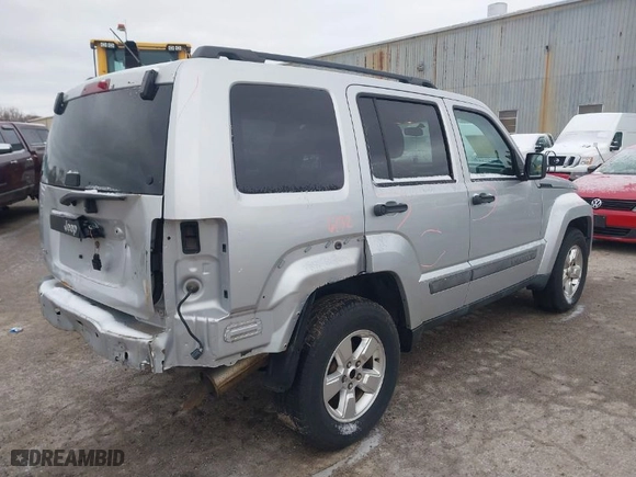 2012 Jeep Liberty Sport with VIN 1C4PJMAK7CW120429, listed as a IAAI auction lot 41731811 with 151,691 mi miles. Bid and sale history available at carsss.com. Image 4.
