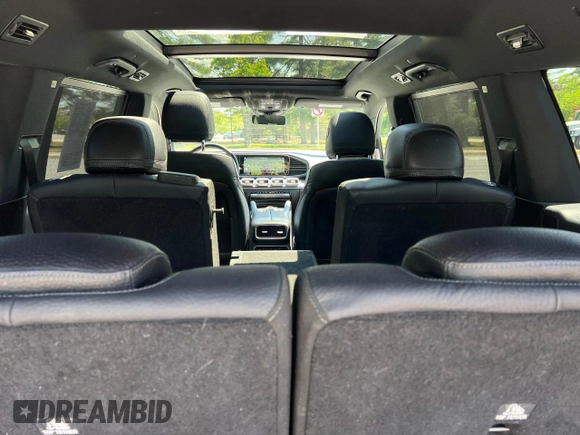 2022 Mercedes-Benz GLS 450 with VIN 4JGFF5KE0NA658946, listed as a Copart auction lot 58987105 with 85,746 mi miles and Clean title. Bid and sale history available at DreamBid. Image 9.