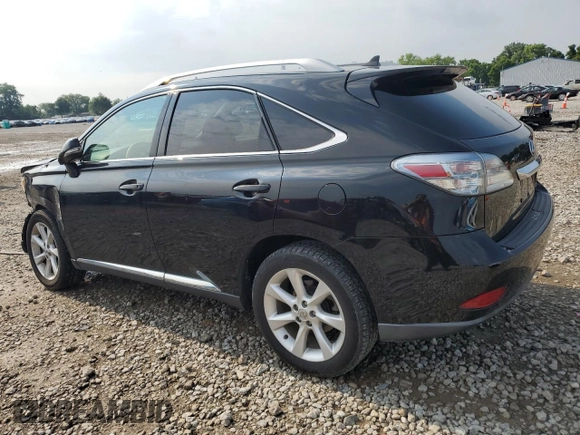 2011 Lexus RX 350 with VIN 2T2BK1BA9BC093202, listed as a Copart auction lot 62410975 with 131,984 mi miles and Salvage title. Bid and sale history available at DreamBid. Image 2.