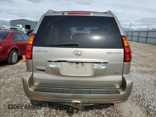 2004 Lexus GX 470 with VIN JTJBT20X840036305, listed as a Copart auction lot 56064085 with 215,194 mi miles and Clean Title. Bid and sale history available at DreamBid. Image 6.