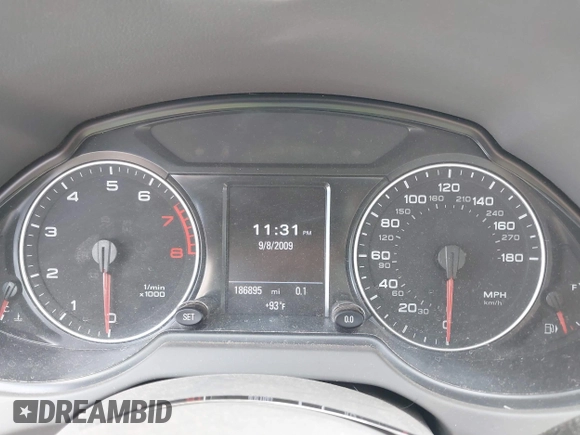 2010 Audi Q5 Premium Plus with VIN WA1LKAFP7AA074944, listed as a IAAI auction lot 42776108 with 186,895 mi miles and . Bid and sale history available at DreamBid. Image 7.