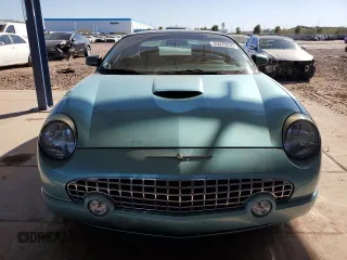 2002 Ford Thunderbird Hardtop Premium with VIN 1FAHP60A32Y124560, listed as a Copart auction lot 45925535 with 35,816 mi miles and Salvage Title. Bid and sale history available at DreamBid. Image 5.
