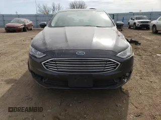 2018 Ford Fusion Hybrid S with VIN 3FA6P0UU8JR145166, listed as a Copart auction lot 48550275 with 55,356 mi miles and Salvage Title. Bid and sale history available at carsss.com. Image 5.