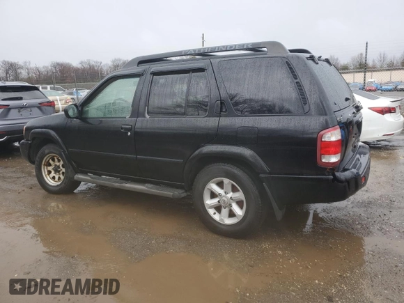 2004 Nissan Pathfinder SE with VIN JN8DR09Y44W911455, listed as a Copart auction lot 48134835 with 198,794 mi miles and Salvage title. Bid and sale history available at DreamBid. Image 2.