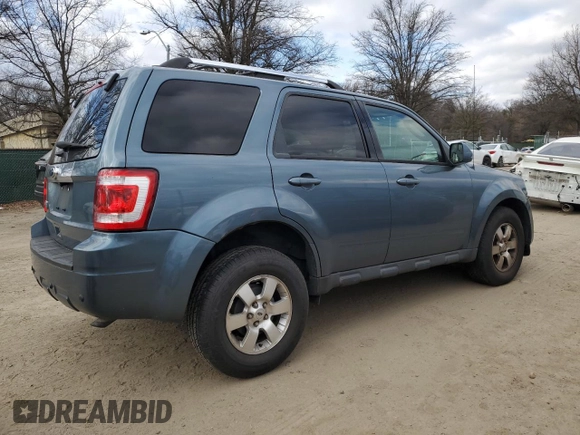 2011 Ford Escape Limited with VIN 1FMCU9E76BKA79236, listed as a Copart auction lot 46322675 with 136,830 mi miles and Salvage Title. Bid and sale history available at DreamBid. Image 3.