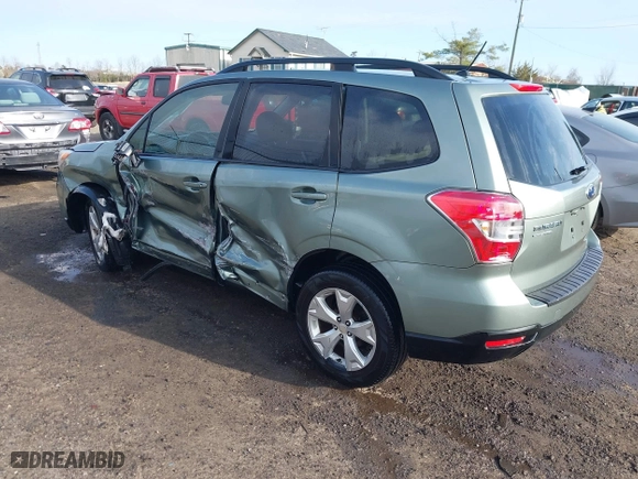 2014 Subaru Forester 2.5i Premium with VIN JF2SJAEC4EH542842, listed as a IAAI auction lot 41884132 with 116,092 mi miles. Bid and sale history available at carsss.com. Image 3.