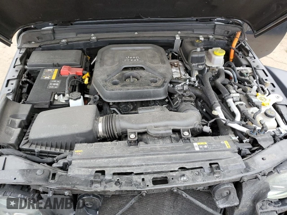 2023 Jeep Wrangler Rubicon z VIN 1C4JJXR63PW566503, wystawiony jako Copart lot #49884605 z przebiegiem 19 304 mil mil oraz Szkoda całkowita • Salvage title. Historia ofert i sprzedaży dostępna na DreamBid. Obrazek 11.