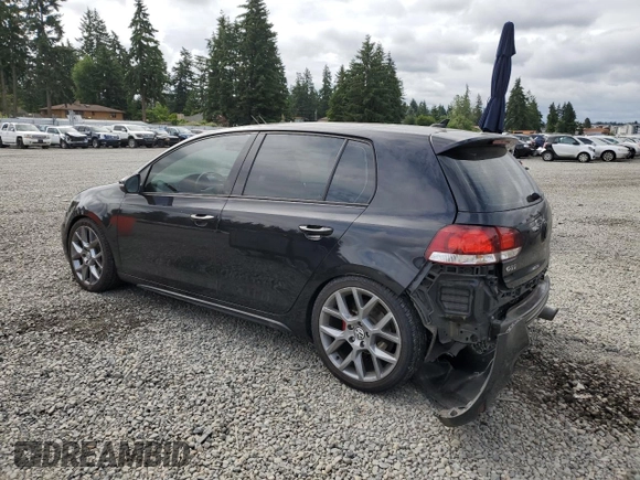 2013 Volkswagen GTI Driver's Edition с VIN WVWHV7AJ7DW126184, выставлен на аукционе Copart как лот 61781315 с пробегом 123 537 миль миль и Списание • Salvage title. История ставок и продаж доступна на DreamBid. Изображение 2.