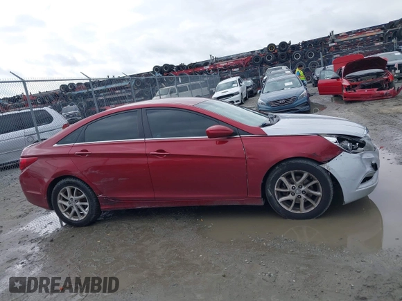 2011 Hyundai Sonata GLS with VIN 5NPEB4AC9BH057240, listed as a IAAI auction lot 41919938 with 149,580 mi miles and . Bid and sale history available at carsss.com. Image 13.