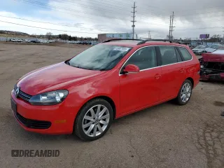 2012 Volkswagen Jetta SportWagen TDI w/Sunroof with VIN 3VWPL7AJ7CM689751, listed as a Copart auction lot 49967885 with 114,141 mi miles and Salvage Title. Bid and sale history available at carsss.com. Image 1.