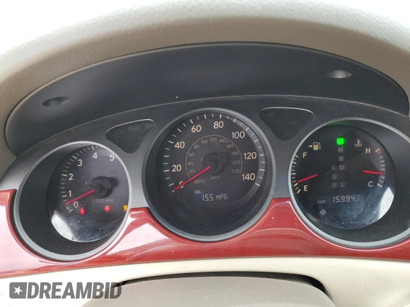 2002 Lexus ES 300 with VIN JTHBF30G925022184, listed as a Copart auction lot 52003545 with 159,943 mi miles and Salvage title. Bid and sale history available at DreamBid. Image 9.
