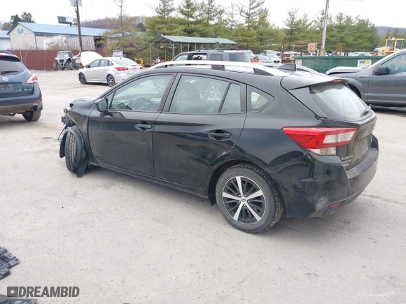 2019 Subaru Impreza Premium with VIN 4S3GTAC65K3733805, listed as a IAAI auction lot 41904014 with 73,805 mi miles. Bid and sale history available at carsss.com. Image 3.