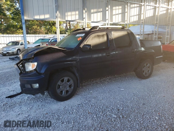 2012 Honda Ridgeline RT with VIN 5FPYK1F21CB458655, listed as a Copart auction lot 73167424 with 134,725 mi miles and Salvage title. Bid and sale history available at DreamBid. Image 1.