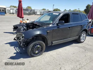 2005 BMW X3 3.0i with VIN WBXPA934X5WD23920, listed as a Copart auction lot 67744454 with 0 mi miles and Salvage Title. Bid and sale history available at carsss.com. Image 1.