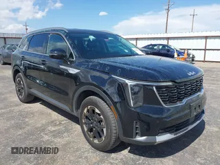 2024 Kia Sorento S with VIN 5XYRLDJC8RG292096, listed as a IAAI auction lot 42605964 with 34,270 mi miles and . Bid and sale history available at DreamBid. Image 1.