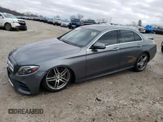 2017 Mercedes-Benz E-Class E 300 Luxury with VIN WDDZF4KB1HA090332, listed as a Copart auction lot 39104993 with 111,984 mi miles. Bid and sale history available at carsss.com. Image 1.