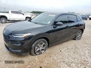 2025 Honda HR-V EX-L with VIN 3CZRZ1H77SM706056, listed as a Copart auction lot 60924435 with 8,295 mi miles and Salvage title. Bid and sale history available at DreamBid. Image 1.