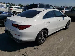 2020 Mercedes-Benz CLA with VIN W1K5J4GB8LN123611, listed as a Copart auction lot 46626543 with 25,331 mi miles. Bid and sale history available at carsss.com. Image 3.