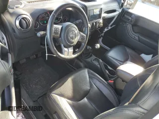 2018 Jeep Wrangler Sahara with VIN 1C4AJWBGXJL861815, listed as a Copart auction lot 53579335 with 47,365 mi miles and Salvage title. Bid and sale history available at DreamBid. Image 8.