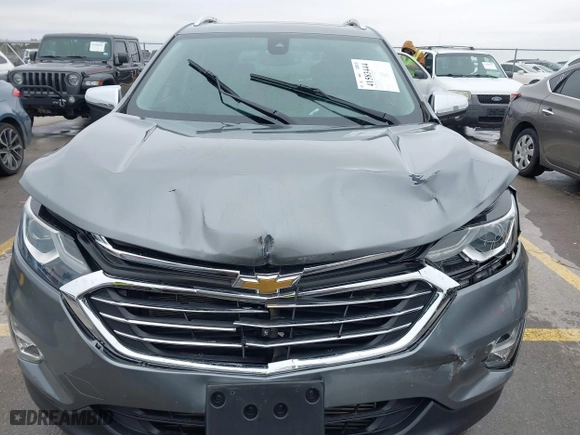 2018 Chevrolet Equinox Premier with VIN 3GNAXMEV8JL104498, listed as a IAAI auction lot 41583444 with 26,512 mi miles. Bid and sale history available at carsss.com. Image 12.