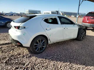 2020 Mazda Mazda3 Hatchback with VIN JM1BPALMXL1157896, listed as a Copart auction lot 43709625 with 71,258 mi miles and Salvage Title. Bid and sale history available at carsss.com. Image 3.