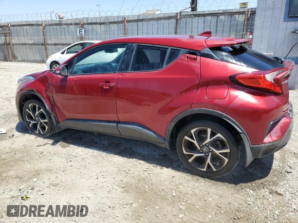 2018 Toyota C-HR XLE with VIN NMTKHMBX7JR011965, listed as a Copart auction lot 56213215 with 147,243 mi miles and Salvage Title. Bid and sale history available at DreamBid. Image 2.