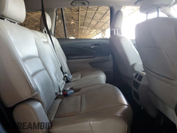 2016 Honda Pilot EX-L with VIN 5FNYF5H70GB028361, listed as a Copart auction lot 45791915 with 138,412 mi miles and Salvage Title. Bid and sale history available at DreamBid. Image 11.