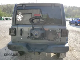 2018 Jeep Wrangler Unlimited Sport z VIN 1C4HJXDN5JW267700, wystawiony jako Copart lot #53298585 z przebiegiem 81 543 mil mil oraz Szkoda całkowita • Salvage title. Historia ofert i sprzedaży dostępna na DreamBid. Obrazek 6.