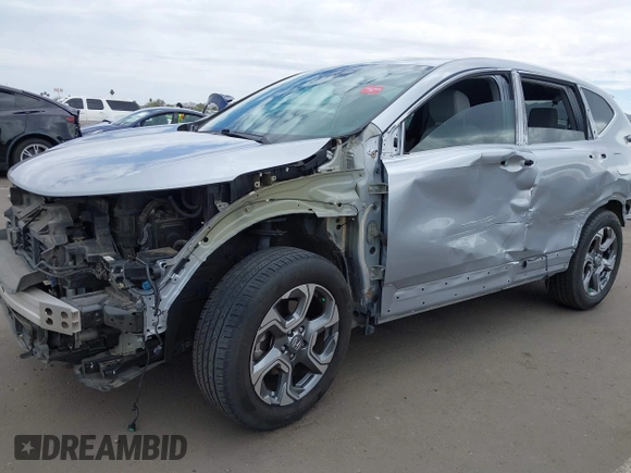2018 Honda CR-V EX with VIN 5J6RW1H51JA003796, listed as a IAAI auction lot 41885166 with 121,561 mi miles. Bid and sale history available at carsss.com. Image 6.