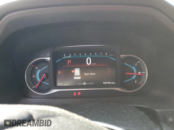 2020 Honda Pilot Touring 8-Passenger with VIN 5FNYF6H99LB006280, listed as a Copart auction lot 48948145 with 36,158 mi miles and Salvage Title. Bid and sale history available at DreamBid. Image 9.