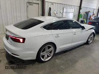2019 Audi A5 Sportback Premium Plus with VIN WAUENCF50KA085959, listed as a Copart auction lot 49964385 with 84,310 mi miles and Salvage Title. Bid and sale history available at carsss.com. Image 3.