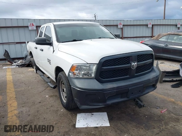 2019 Ram 1500 Classic Tradesman with VIN 1C6RR6FG4KS515764, listed as a IAAI auction lot 41707558 with 148,174 mi miles. Bid and sale history available at carsss.com. Image 1.