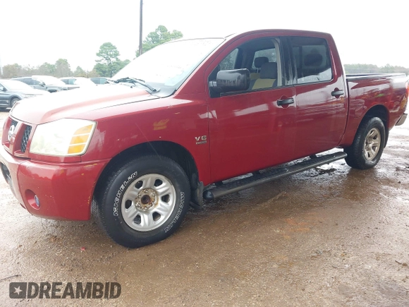2004 Nissan Titan LE with VIN 1N6AA07A24N516656, listed as a IAAI auction lot 41539346 with 238,549 mi miles and . Bid and sale history available at DreamBid. Image 17.