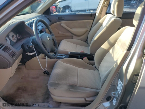 2003 Honda Civic DX with VIN 2HGES16483H914854, listed as a Copart auction lot 84275274 with 20,803 mi miles and Salvage Title. Bid and sale history available at carsss.com. Image 7.