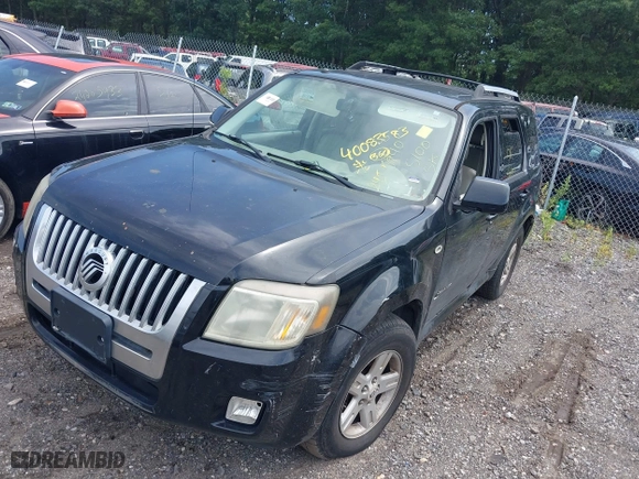 2008 Mercury Mariner with VIN 4M2CU39H28KJ29475, listed as a IAAI auction lot 40083583 with 174,716 mi miles. Bid and sale history available at carsss.com. Image 2.