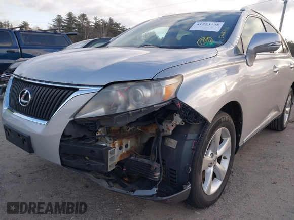 2010 Lexus RX 350 with VIN 2T2BK1BA5AC026031, listed as a IAAI auction lot 41223235 with 218,335 mi miles and . Bid and sale history available at carsss.com. Image 6.
