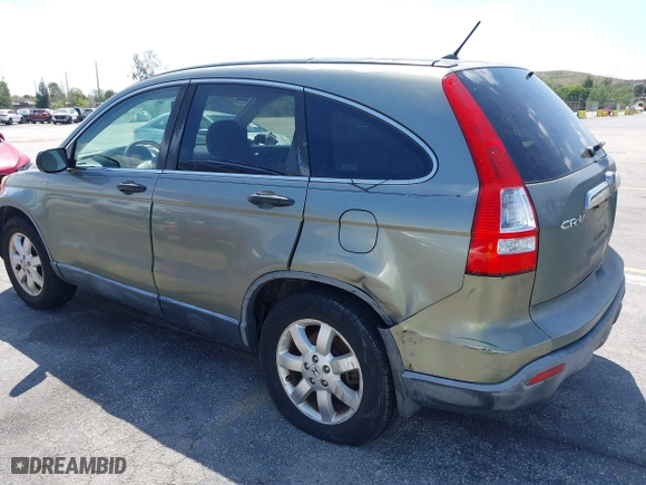 2007 Honda CR-V EX with VIN JHLRE38547C055685, listed as a IAAI auction lot 41897899 with 221,445 mi miles. Bid and sale history available at carsss.com. Image 6.