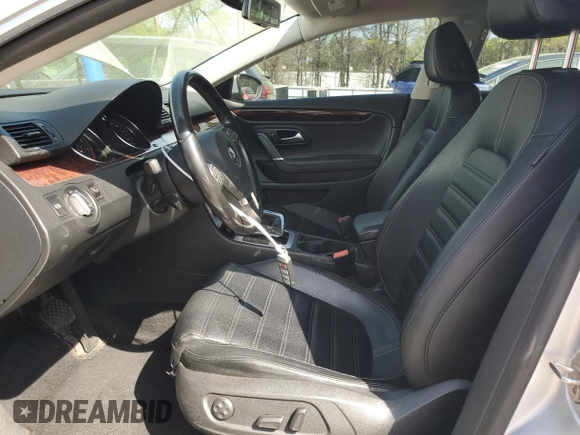 2011 Volkswagen CC Lux Plus with VIN WVWHN7AN4BE707549, listed as a Copart auction lot 51085285 with 162,944 mi miles and Salvage Title. Bid and sale history available at carsss.com. Image 7.