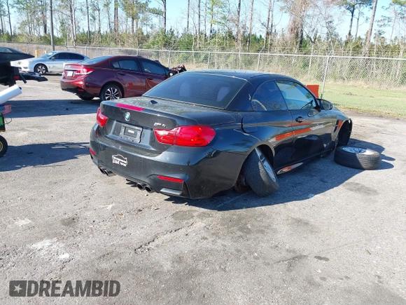 2015 BMW M4 with VIN WBS3U9C56FP967590, listed as a IAAI auction lot 41732730 with 48,927 mi miles and . Bid and sale history available at DreamBid. Image 4.
