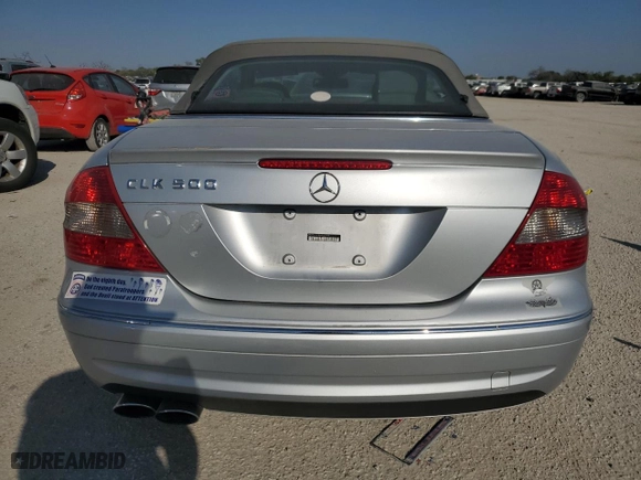 2006 Mercedes-Benz CLK-Class 5.0L with VIN WDBTK75G86T065996, listed as a Copart auction lot 75387094 with 95,005 mi miles and Salvage Title. Bid and sale history available at carsss.com. Image 6.