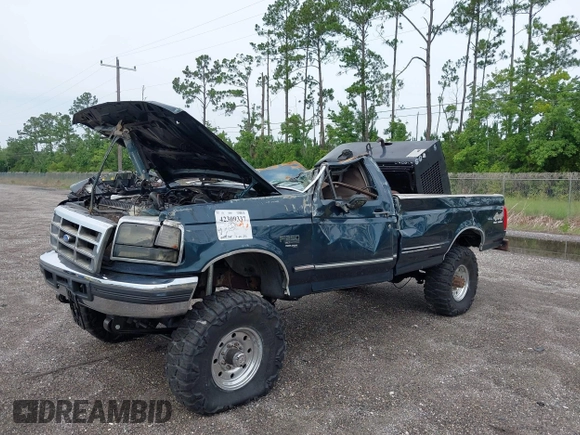 1996 Ford F-250 with VIN 2FTHF26F3TCA56018, listed as a IAAI auction lot 42309337 with Not provided miles and . Bid and sale history available at DreamBid. Image 6.