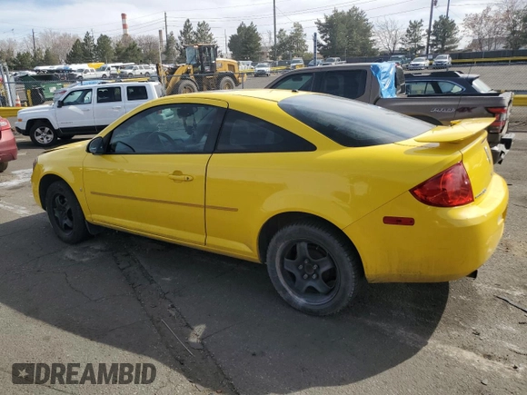 2008 Pontiac G5 z VIN 1G2AL18F687120046, wystawiony jako Copart lot #48598795 z przebiegiem 194 106 mil mil oraz Nie do naprawy • Non repairable. Historia ofert i sprzedaży dostępna na DreamBid. Obrazek 2.