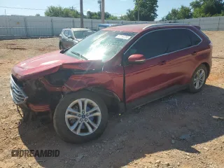 2019 Ford Edge SEL with VIN 2FMPK3J9XKBB38715, listed as a Copart auction lot 62156395 with 125,758 mi miles and Salvage title. Bid and sale history available at DreamBid. Image 1.