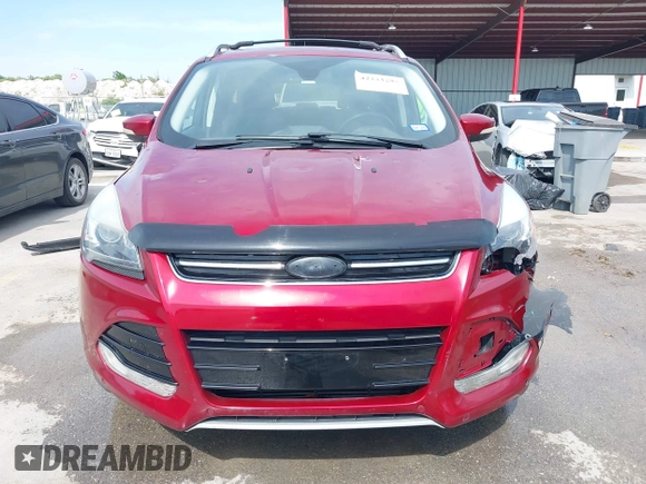 2013 Ford Escape Titanium with VIN 1FMCU0J98DUC93235, listed as a IAAI auction lot 42253289 with 107,030 mi miles and . Bid and sale history available at DreamBid. Image 12.